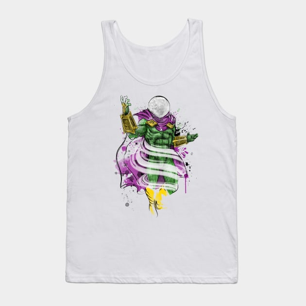 The Illusionist Watercolor Tank Top by DrMonekers